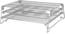 21" 3-Tier Foldable Sliding Jerky Racks for Traeger, Pit Boss, GMG, Camp Chef an