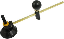15.7" Long 6 Wheels Adjustable Compasses Type Glass Circle Circular Cutter