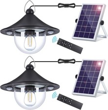 Solar Shed Indoor Outdoor Lights with 3000LM 5 Modes Daytime Available 3 Color