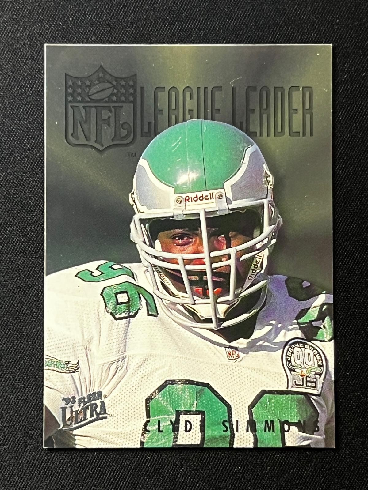 1993 Ultra #8 Clyde Simmons League Leaders
