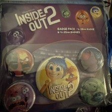 Inside Out 2 - Disney Pixar - Badge Pack