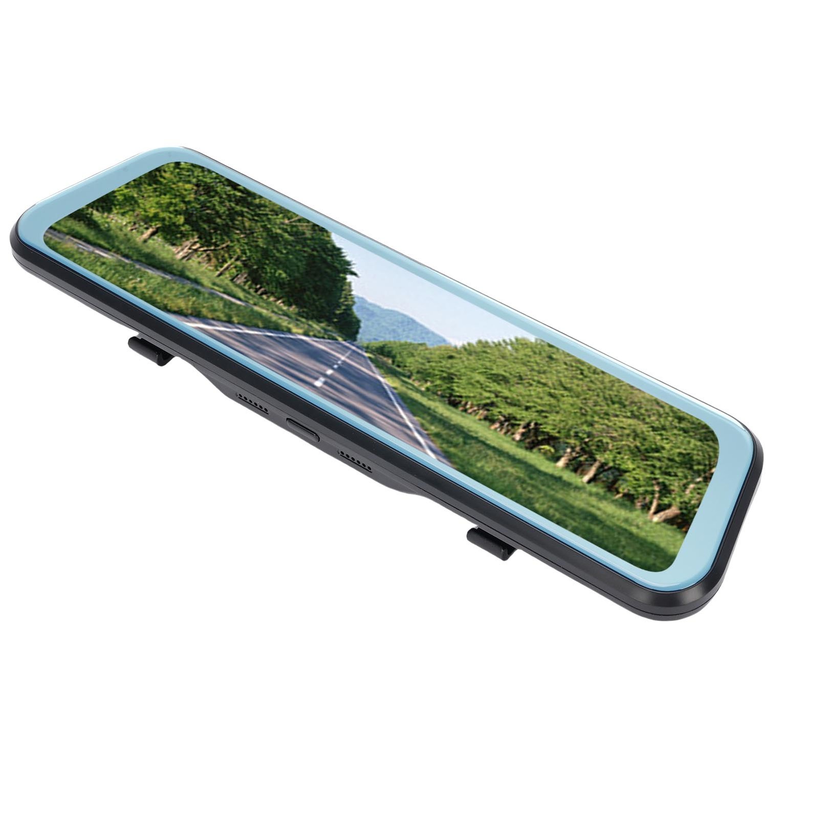 9.66In Mirror Dash Camera With Dual Lens 1080P Front And Rear View Backup Ca Hot-image