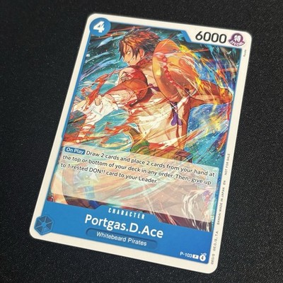 Portgas.D.Ace P-103 - One Piece TCG - Vol. 4 Near-Mint OP-PR Promo