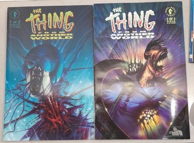 THE THING FROM ANOTHER WORLD #1 & 2 COMPLETE SET 1991. Dark Horse Comics