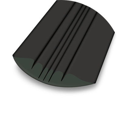 20208 KEELGUARD BOW PROTECTOR BLACK 8