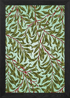 Flourish Baroque 02 Gerahmtes Wandbild Poster Leinwanddruck Bild