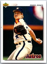 ⚾ 1992 Upper Deck #392 Jimmy Jones Houston Astros