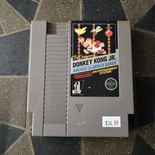 Donkey Kong Jr. (Nintendo Entertainment System, 1986) NES Authentic Tested