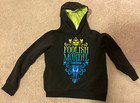 Disney Haunted Mansion Foolish Mortal Graphic Pullover Hoodie Black Kids XL 14 — photo 1