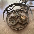 Vintage Set of 3 Metal Food / Dish Warmers for use with Candles or Stern — photo 3
