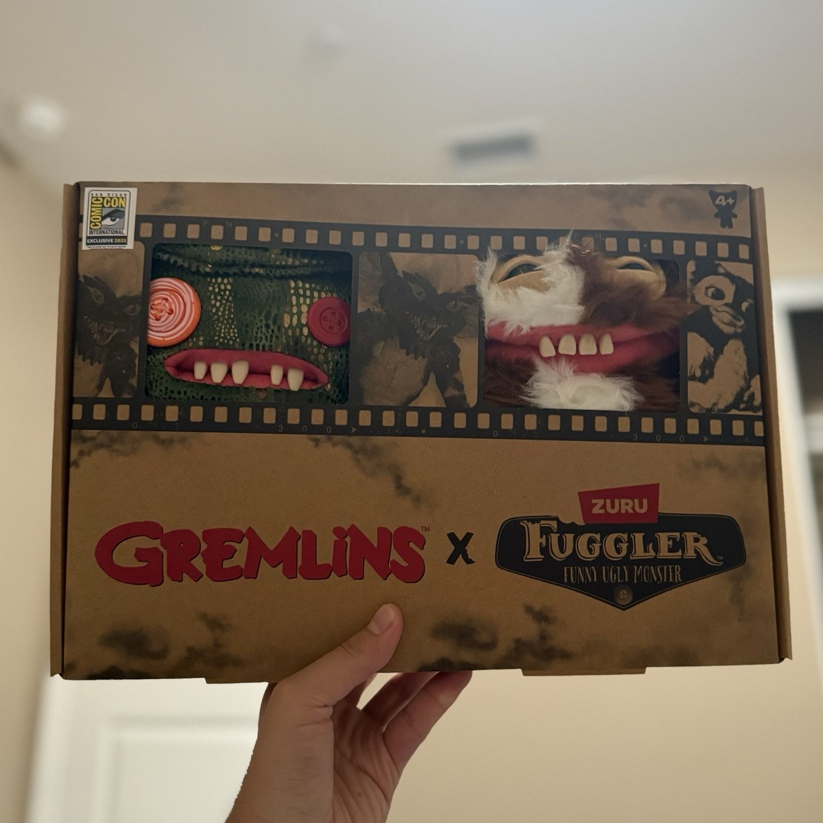 IN HAND 2025 SDCC Exclusive Fuggler X Gremlins Gizmo & Stripe 2