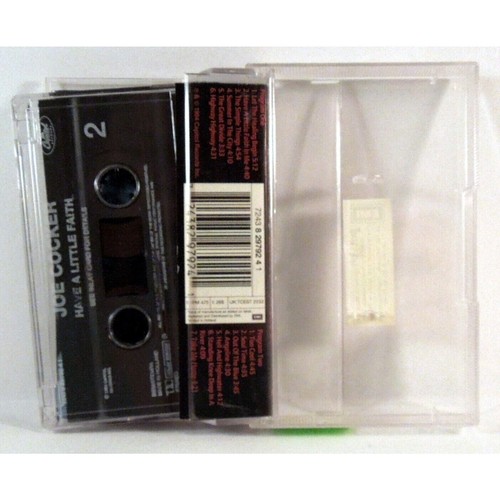 - JOE COCKER Have A Little Faith Cassette Capitol 1994 7243 8 29792 4 - Picture 6 of 6