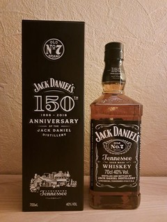 Jack Daniels 150th anniversary Black Label 700 ml mit Blechbox 2016
