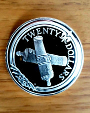 $20 - 1985 BVI Silver THE TREASURE COINS OF THE CARIBBEAN