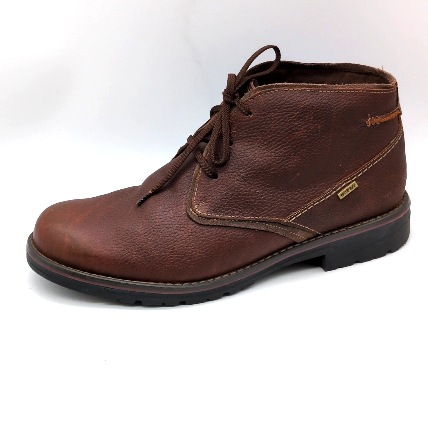 Clarks Shoes Mens Morris Peak Brown 11.5 Waterproof Chukka Boots Leather 15103