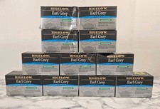  LOT OF 11 BOXES Bigelow Earl Grey Decaffeinated Black Tea 220 Tea Bags Total 