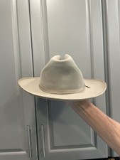 Early 1960  s Resistol 5x Beaver San Antonio 7 Hat Fedora 2 3/4 Brim Western