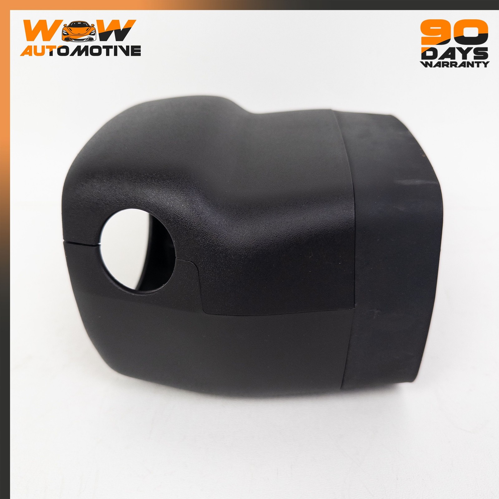 06-13 CHEVROLET CORVETTE C6 STEERING WHEEL COLUMN SHROUD COVER BLACK OEM