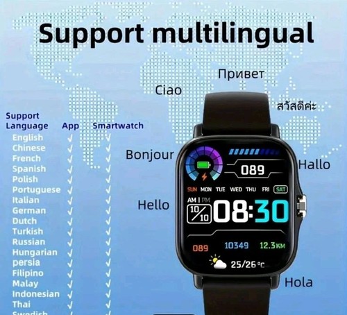 Smart Watch Men Women Fitness Tracker Blood Pressure Heart Rate Sport Watches UK - Picture 2 of 7