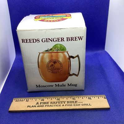 Reed's Ginger Brew Moscow Mule Mug, New in Box 