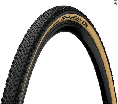 Contenintal Terra Speed 650 x 40B Tubeless - Folding - Black/Cream 0101718 