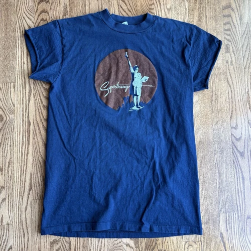 Supertramp Vintage Tour Shirt Rock Concert Graphic, Siz 1970s vintage concert t-shirt, vintage, size L, single stitch, B+ condition
