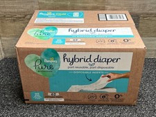 Pampers Pure Protection Hybrid Diapers - 62 Count - One Size Fits Most