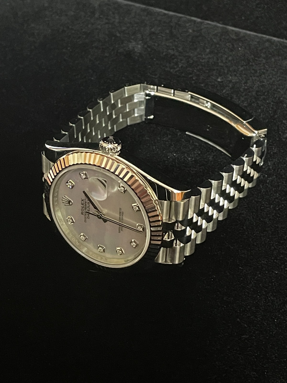 2020 Rolex Datejust 126334 White MOP Diamond Dial SS Jubilee With Papers 41mm image 5