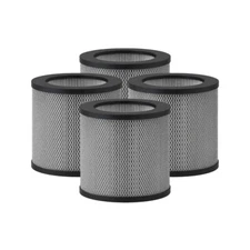 Nispira True HEPA Carbon Filter For Bissell Myair 2780A 27809 Part#2801, 4 Pks