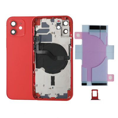 Back Cover Housing Rear Battery Door Frame Replacement Part for iPhone 12 6.1''