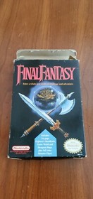 Final Fantasy 1 I Nintendo NES RPG Game Complete CIB Box Map Chart Manual lot ! 