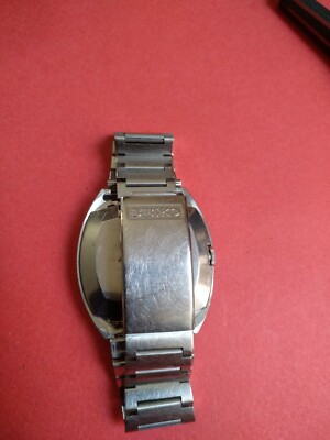 希少！スーラボsynckendama初期モデル RARE VINTAGE SEIKO DX 6106-5430 BROWN DIAL AUTOMATIC Watch