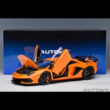 Autoart AA 1:18 Scale Diecast Car Model Lamborghini Aventador SVJ 79218 Orange