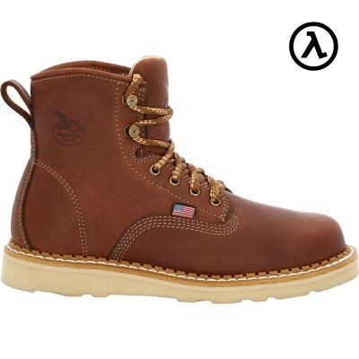 GEORGIA BOOT USA-MADE WEDGE WORK BOOTS GB00356 - SALE
