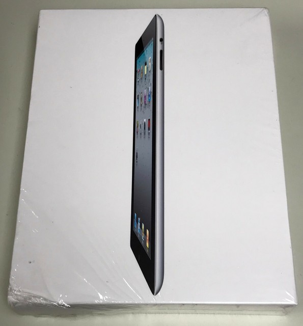 NEW Sealed Apple iPad 2 32GB 3G Unlocked GSM Black MD066LL/A A1396 iOS
