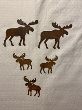 Crafting Metal Moose Decals