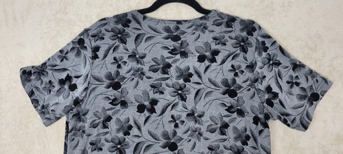 Impressions of California Womens Top Button Floral Shirt Vintage Size Large L - Picture 17 of 19