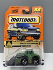 Matchbox Tractor Shovel - Green - MOVING PART...