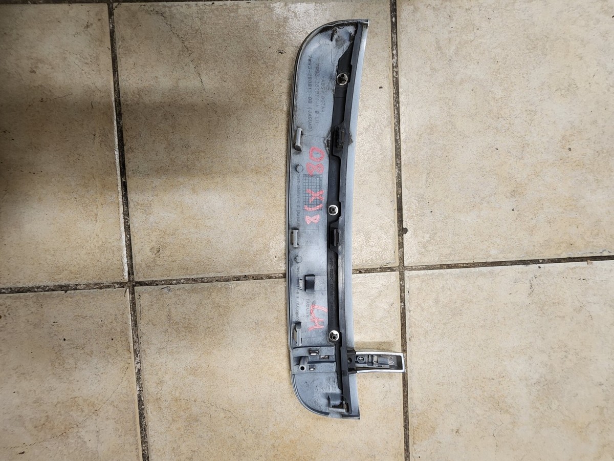 2008 2009 JAGUAR XJ8 VANDEN X358 PLAS LEFT DRIVER SIDE FENDER TRIM
