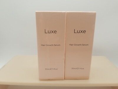 Lot Of 2 Luxe Cosmetics Hair Growth Serum  Advanced Formula  1 Fl Oz NEW 