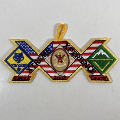 Xtreme Xperience Suffolk County New York Council 2003 Patch BSA Boy Scouts Badge