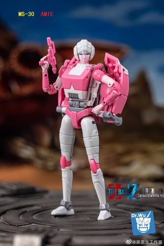 Small scale Deformabl Robot Arcee Autobot Dr. WU MS-30 Action Figure Toys - Picture 9 of 10