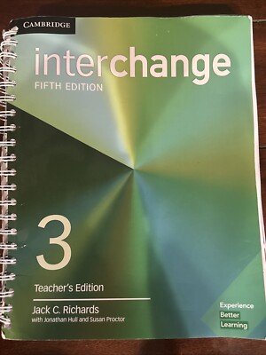 Interchange Level 3 Teacher's Edition with Complete Assessment Program Used