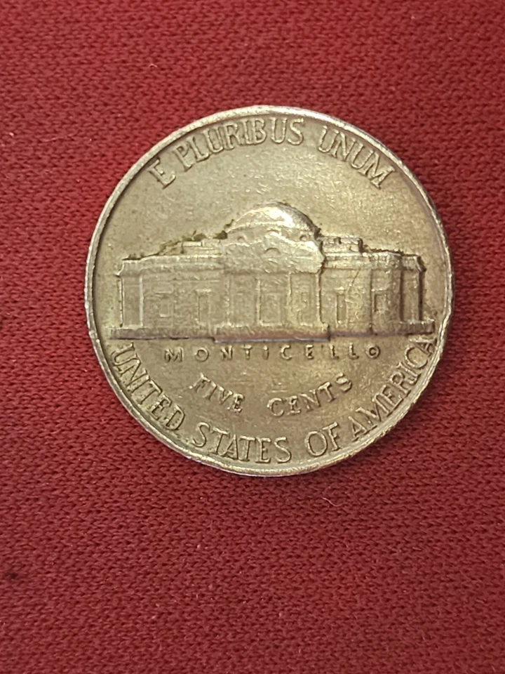 1939 Jefferson Nickel Philadelphia no mint mark five cent coin - Image 2 of 2