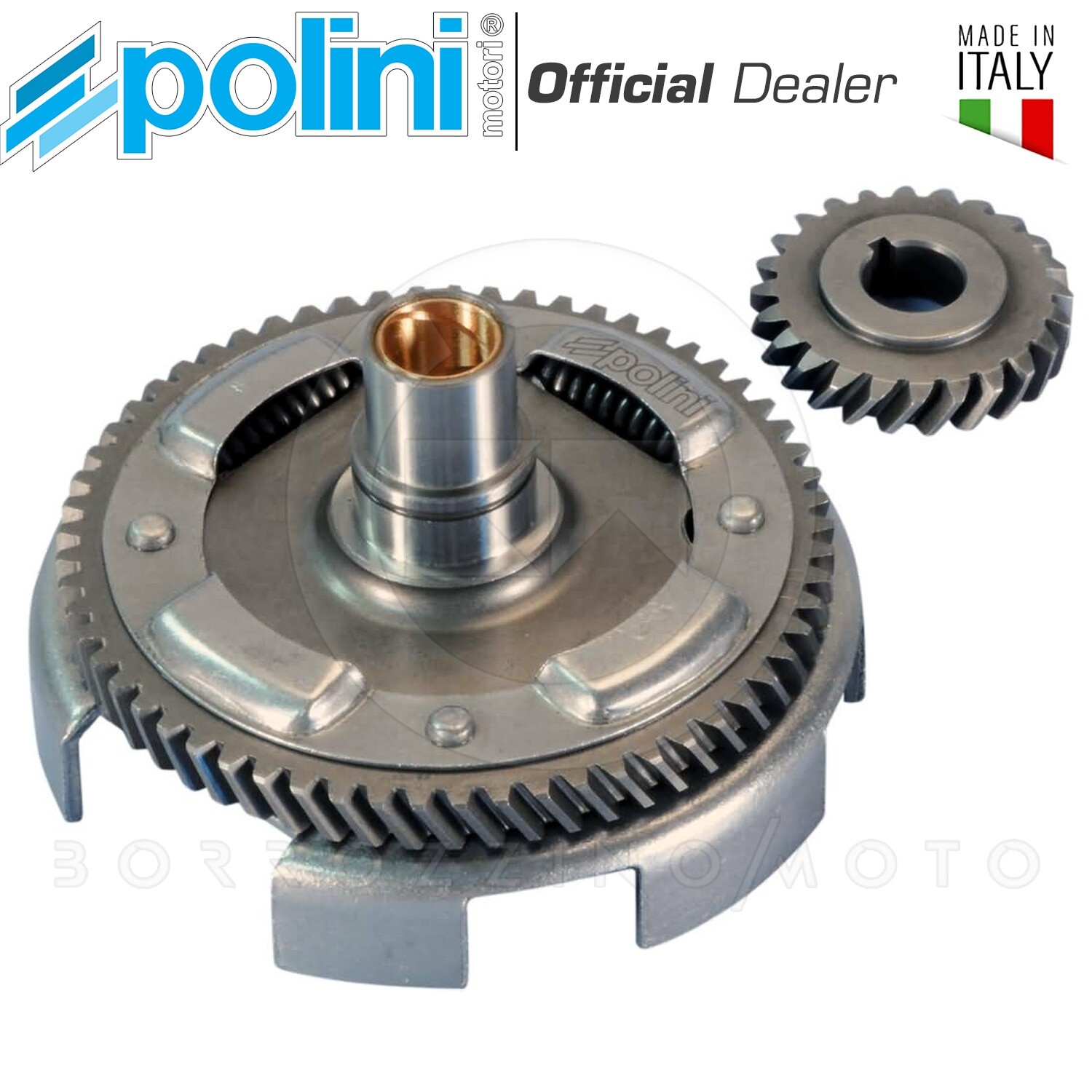 CAMPANA FRIZIONE POLINI RAPPORTI ALLUNGATI 24-61 PER PIAGGIO VESPA 125 PK