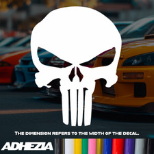 Punisher Vinyl Decal Sticker - Design For Cars Bumpers Windows Skull Fierce Punisher Vinyl Decal Sticker - Design For Cars Bumpers Windows Skull Fierce