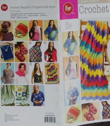 I TAUGHT MYSELF TO Crochet 15 Patterns *7 in cart ships free