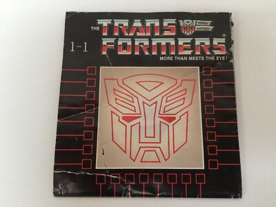 Transformers G1 1985 BOOKLET catalogue folder CANADA | eBay