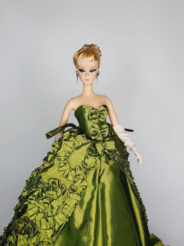 OOAK Handmade Marie Antoinette Gown Fits silkstone Barbie / Integrity Dolls - Picture 4 of 12