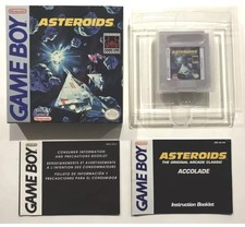 ASTEROIDS Original Nintendo Gameboy Authentic...